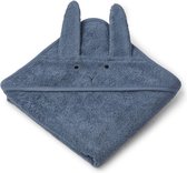 Liewood - Albert Hooded Towel Rabbit Blue Wave