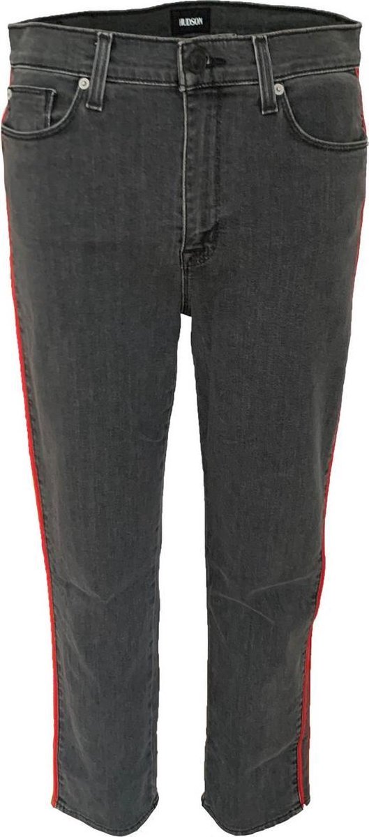 Hudson Jeans • zwarte jeans Zoeey high rise met rode bies • maat 29 bol.com