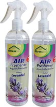 2 x AIR-Freshener Lavendel 500ml, air wash, luchtverfrisser, geurverwijderaar