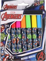 Uitwasbare Stiften | Washable Markers | Stiften Kinderen- 8 Stuks Avengers