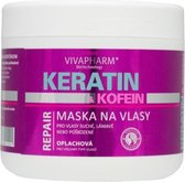 VIVAPHARM® Intensief Regenererend Haarmasker met Cafeïne & Keratine