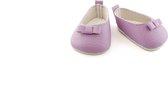 Little Lady Poppenkleding - Paola Reina Gordi schoenen - minikane - ballerina`s paars