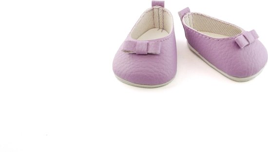 geluk Elke week Experiment Little Lady Poppenkleding - Paola Reina Gordi schoenen - minikane -  ballerina`s paars | bol.com