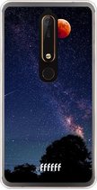 Nokia 6 (2018) Hoesje Transparant TPU Case - Full Moon #ffffff