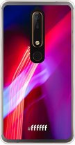 Nokia 6 (2018) Hoesje Transparant TPU Case - Light Show #ffffff