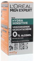 L'Oréal Men Expert Hydra Sensitive Crème pour visage - 50 ml - Peaux sensibles
