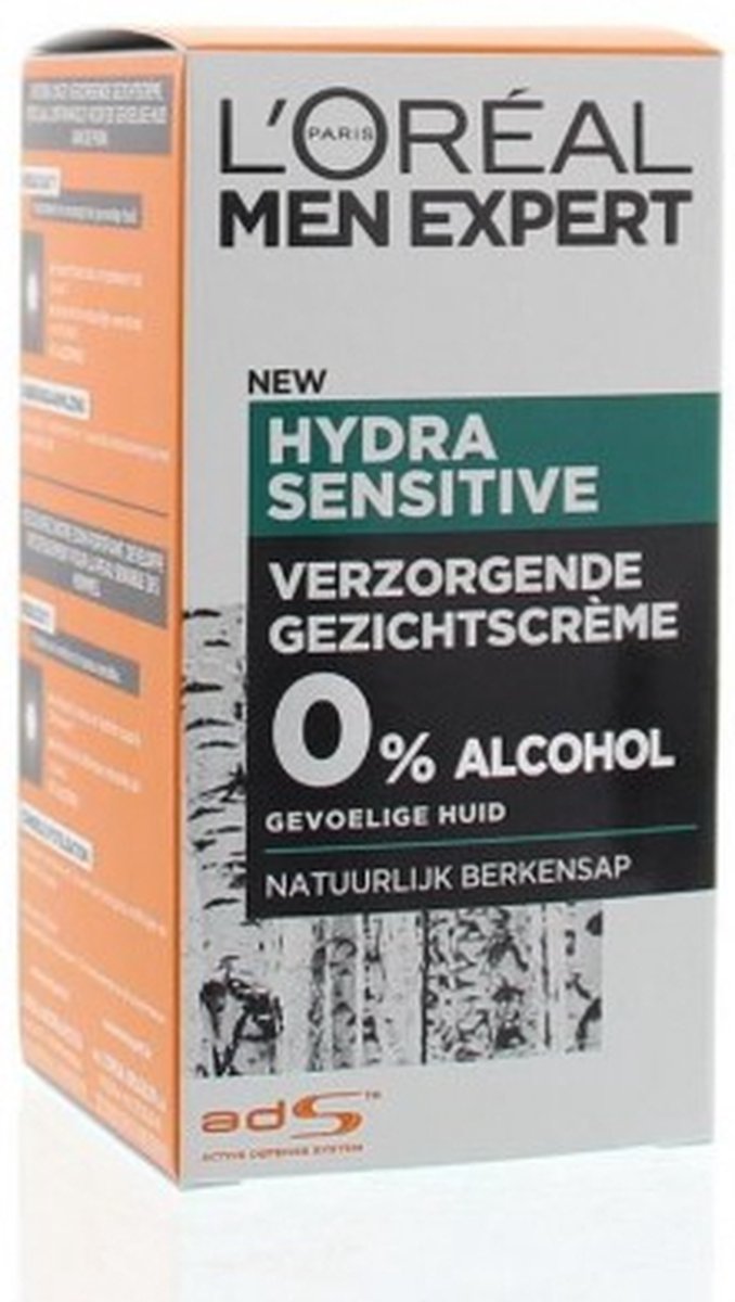 L’Oréal Men Expert Hydra Sensitive Gezichtscrème - 50 ml - Gevoelige Huid - L’Oréal Paris