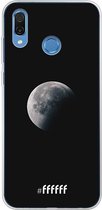 Honor Play Hoesje Transparant TPU Case - Moon Night #ffffff