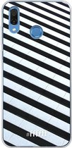 Honor Play Hoesje Transparant TPU Case - Mono Tiles #ffffff