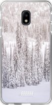Samsung Galaxy J3 (2017) Hoesje Transparant TPU Case - Snowy #ffffff