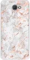 Samsung Galaxy J5 Prime (2017) Hoesje Transparant TPU Case - Peachy Marble #ffffff