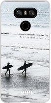 LG G6 Hoesje Transparant TPU Case - Surfing #ffffff