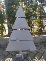 Kerstboom '' Middel '' van White Wash Nieuw steigerhout 88x60cm
