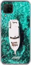 Huawei P40 Lite Hoesje Transparant TPU Case - Yacht Life #ffffff