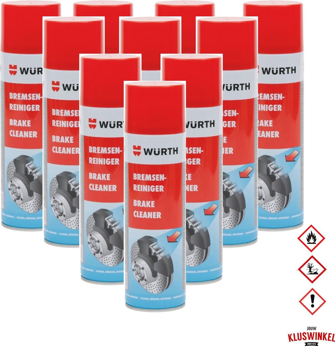 Nettoyant pour chaine de moto - WURTH