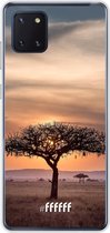 Samsung Galaxy Note 10 Lite Hoesje Transparant TPU Case - Tanzania #ffffff