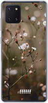 Samsung Galaxy Note 10 Lite Hoesje Transparant TPU Case - Flower Buds #ffffff