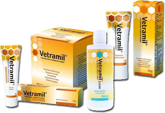 Vetramil Met Cardiospermum Wondzalf - 30 gr - Vetramil