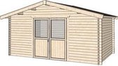 Blokhut Emmen Wanddikte 40 mm 350 cm x 450 cm Kleurloos Geïmpregneerd