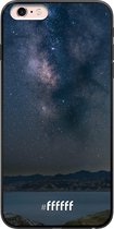 iPhone 6s Plus Hoesje TPU Case - Landscape Milky Way #ffffff