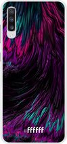 Samsung Galaxy A70 Hoesje Transparant TPU Case - Roots of Colour #ffffff