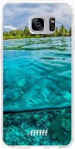 Samsung Galaxy S7 Hoesje Transparant TPU Case - Beautiful Maldives #ffffff