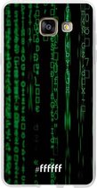 Samsung Galaxy A5 (2016) Hoesje Transparant TPU Case - Hacking The Matrix #ffffff