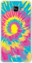 Samsung Galaxy A5 (2016) Hoesje Transparant TPU Case - Psychedelic Tie Dye #ffffff