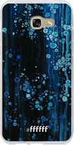 Samsung Galaxy A5 (2017) Hoesje Transparant TPU Case - Bubbling Blues #ffffff