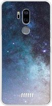 LG G7 ThinQ Hoesje Transparant TPU Case - Milky Way #ffffff