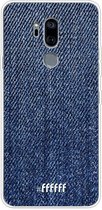 LG G7 ThinQ Hoesje Transparant TPU Case - Denim #ffffff