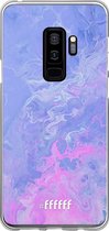 Samsung Galaxy S9 Plus Hoesje Transparant TPU Case - Purple and Pink Water #ffffff