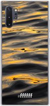 Samsung Galaxy Note 10 Plus Hoesje Transparant TPU Case - Water Waves #ffffff