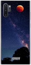 Samsung Galaxy Note 10 Plus Hoesje Transparant TPU Case - Full Moon #ffffff