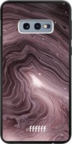 Samsung Galaxy S10e Hoesje TPU Case - Purple Marble #ffffff