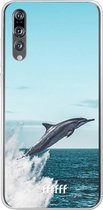 Huawei P20 Pro Hoesje Transparant TPU Case - Dolphin #ffffff