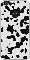 Huawei P8 Lite (2017) Hoesje Transparant TPU Case - Dalmation Print #ffffff