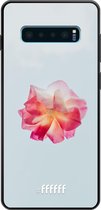 Samsung Galaxy S10 Plus Hoesje TPU Case - Rouge Floweret #ffffff