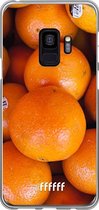 Samsung Galaxy S9 Hoesje Transparant TPU Case - Sinaasappel #ffffff