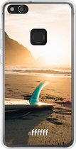 Huawei P10 Lite Hoesje Transparant TPU Case - Sunset Surf #ffffff