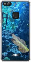 Huawei P10 Lite Hoesje Transparant TPU Case - Coral Reef #ffffff