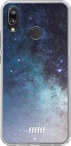 Huawei P20 Lite (2018) Hoesje Transparant TPU Case - Milky Way #ffffff
