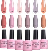 Gellak - Gellak setje - Gellak starterset - Gellak kit - 6 kleuren gellak