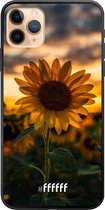 iPhone 11 Pro Max Hoesje TPU Case - Sunset Sunflower #ffffff