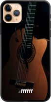 iPhone 11 Pro Max Hoesje TPU Case - Guitar #ffffff
