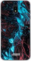 Samsung Galaxy J7 (2018) Hoesje Transparant TPU Case - River Fluid #ffffff