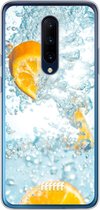 OnePlus 7 Pro Hoesje Transparant TPU Case - Lemon Fresh #ffffff