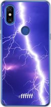 Xiaomi Mi Mix 3 Hoesje Transparant TPU Case - Thunderbolt #ffffff