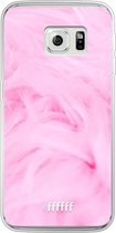 Samsung Galaxy S6 Edge Hoesje Transparant TPU Case - Cotton Candy #ffffff