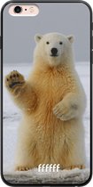 iPhone 6 Plus Hoesje TPU Case - Polar Bear #ffffff